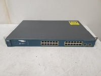 Cisco Systems Catalyst 3560 V07 WS-C3560-24PS PoE 24 Port Gigabit Network Switch