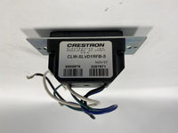 Crestron CLW-SLVD1RFB-S Black Faceplate 120 VAC 60Hz 1000VA Dimmer Switch