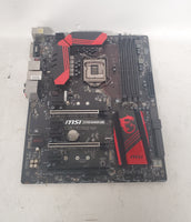 MSI Z170A Gaming M5 Computer Keyboard No CPU or Fan