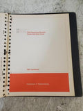 Vintage IBM Line Adapters Modem Field Engineering Maintenance Manual