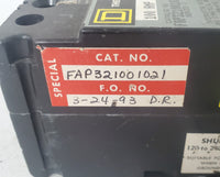 Square D FAP321001021 100 Amp 240 Volt Series 2 3 Pole Circuit Breaker