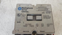 Westinghouse A200M0CAC 120V Montor Control Starter
