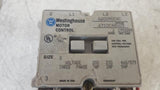 Westinghouse A200M0CAC 120V Montor Control Starter