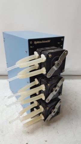 Robbins Scientific Wash Module Microdispenser with 3 Head Auto Plate