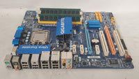 Gigabyte GA-EP45-UD3P Intel Core 2 Quad 2.83Ghz Computer Motherboard No Fan
