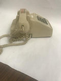 Premier 2500 Vintage Push-Button Desk Phone Beige Office Telephone
