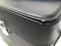 Vintage Camera Case - Brown Leather w/ Lens Holder and Removable Shelf