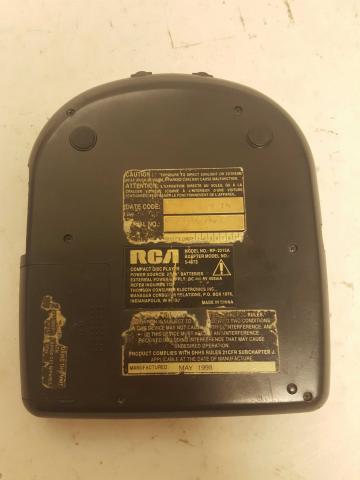 RCA RP-2215A Portable CD Player – ThatThingYouLove