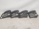 Lot of 4 Nortel Networks T7316E NT8B27JAAH Business Office Phone Charcoal