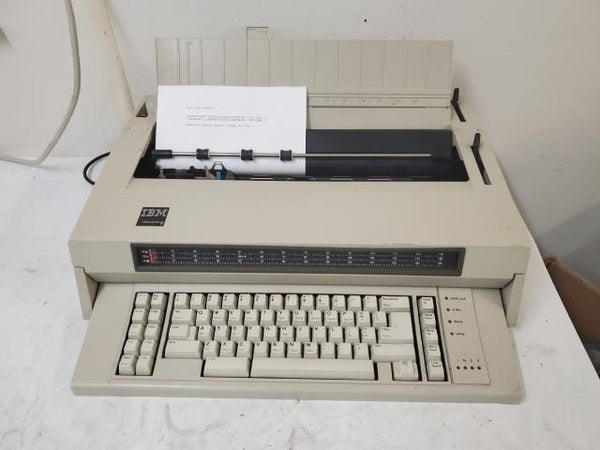 IBM Wheelwriter 6 Electronic Typewriter