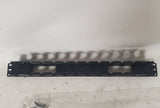 Panduit Pan-Net WMPLFSE Patchlink Horizontal 19" Cable Manager Black