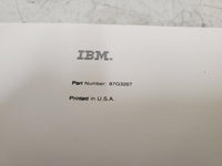 Vintage IBM Application System/400 AS/400 SX21-9924-00 Manual