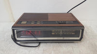 Vintage GE General Electric Electronic Digital AM/FM Radio Clock