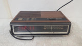 Vintage GE General Electric Electronic Digital AM/FM Radio Clock