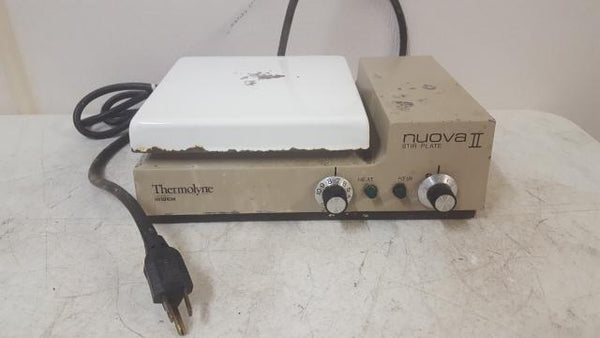 Sybron Thermolyne Nouva II SP18425 Magnetic Stirrer Hot Plate As Is