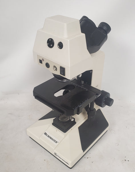 Fisher Scientific 12-563-321 Micromaster Microscope As Is for Parts No Objective
