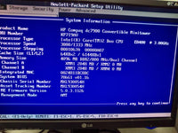 HP Compaq DC7900 Convertible Minitower Intel Core 2 Duo E8400 @ 3GHz 4GB RAM