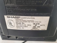 Retro Gaming Sharp 13K-M100 14" CRT RCA Television TV Monitor 1998