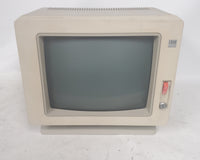 Vintage IBM 3180 14" Workstation Terminal Monitor Green Display