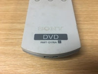 Sony RMT-D176A DVD Remote Control