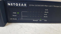 Netgear GSM7212 ProSafe 12 Port Gigabit Ethernet L2 Manage Switch