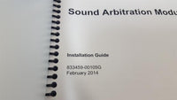 Cassidian Critical Matters 833459-00105G Sound Arbitration Installation Guide