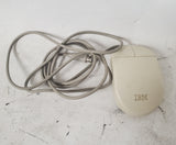 Vintage IBM Two-Button 13H6690 PS/2 Mechanical Ball Mouse