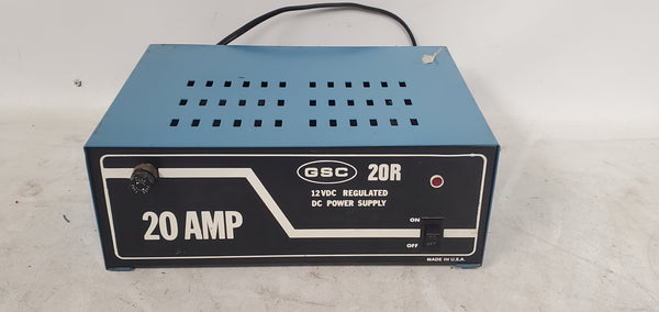GSC 20R 12VDC 20 AMP DC Power Supply