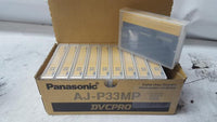 NEW Panasonic AJ-P33MP Panasonic Digital Video Cassette DVCPRO 10 Pack
