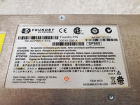 Foundry Networks Brocade RX-ACPWR-F-SYS 32015-000 A FastIron Power Supply
