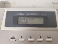 Brother 4100e IntelliFAX Monochrome Laser Copier Printer Fax Page Count: 32749