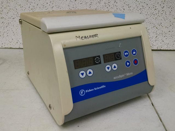 Fisher Scientific accuSpin Micro Centrifuge For Parts or Repair Model 75003241