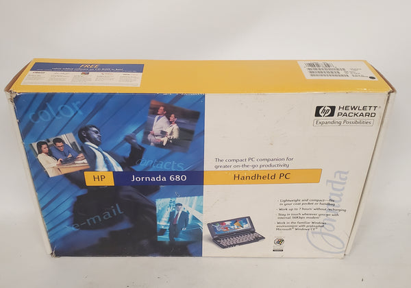 HP Jornada 680 F1262A Compact Companion Personal Assistant Handheld PC w/ Accessories
