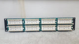 Superior Modular Products EIA-T568B Performance 5 Plus 19" 48 Port Patch Panel