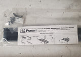 Panduit Pan-Net WMPLFSE Patchlink Horizontal 19" Cable Manager Black