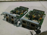 Cisco Lot of 2 VWIC2-2MFT-T1/E1 RJ-48 VWIC Voice Interface Cards 800-22629
