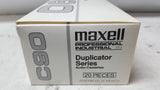 NEW Maxell C90 Professional Digital Audio Cassette Tape 20 Pack