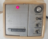 Vintage Motorola ITT T-1380AE Intercom Desk Handset Phone Beige