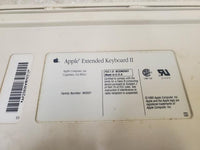 Vintage Apple M3501 Extended Mechanical Computer Keyboard II 1990
