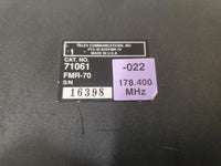 Telex FMR-70 71061 Wireless Microphone Receiver