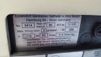 Eppendorf 5414 Centrifuge As Is