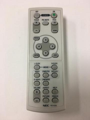NEC RD-423E Projector Remote Control