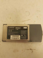 Linksys WPC54GX 001310-52455F Wireless-G Notebook Adapter with SRX