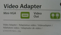 NEW Apple Video Adapter M9109G/A for iBook, iMac, PowerBook
