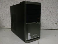 Acer Veritron PC Tower Computer M460 Intel Core 2 Duo E7300 2.66 Ghz 2 GB Ram