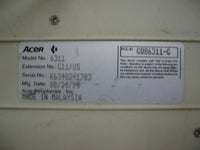 Acer 6311 Keyboard White AT FCC ID GQ86311-G