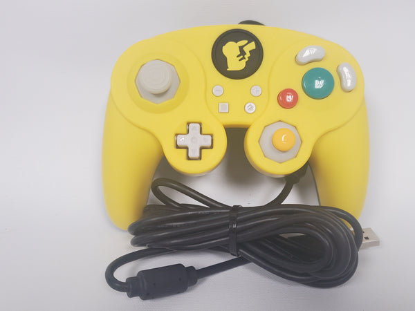 PDP Pikachu 500-100 Wired Fight Pad Pro Nintendo Switch GameCube Controller