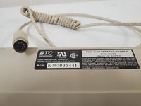 Vintage Leading Edge BTC-5369 DIN Mechanical Keyboard Green Switches Sliders
