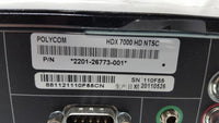 Polycom Conference System w/ MPTZ-9 Eagle Eye II Camera Mic HDX 7000 WHL-T039