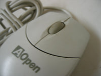 AOpen M-S69 2-Button Scroll Mouse White